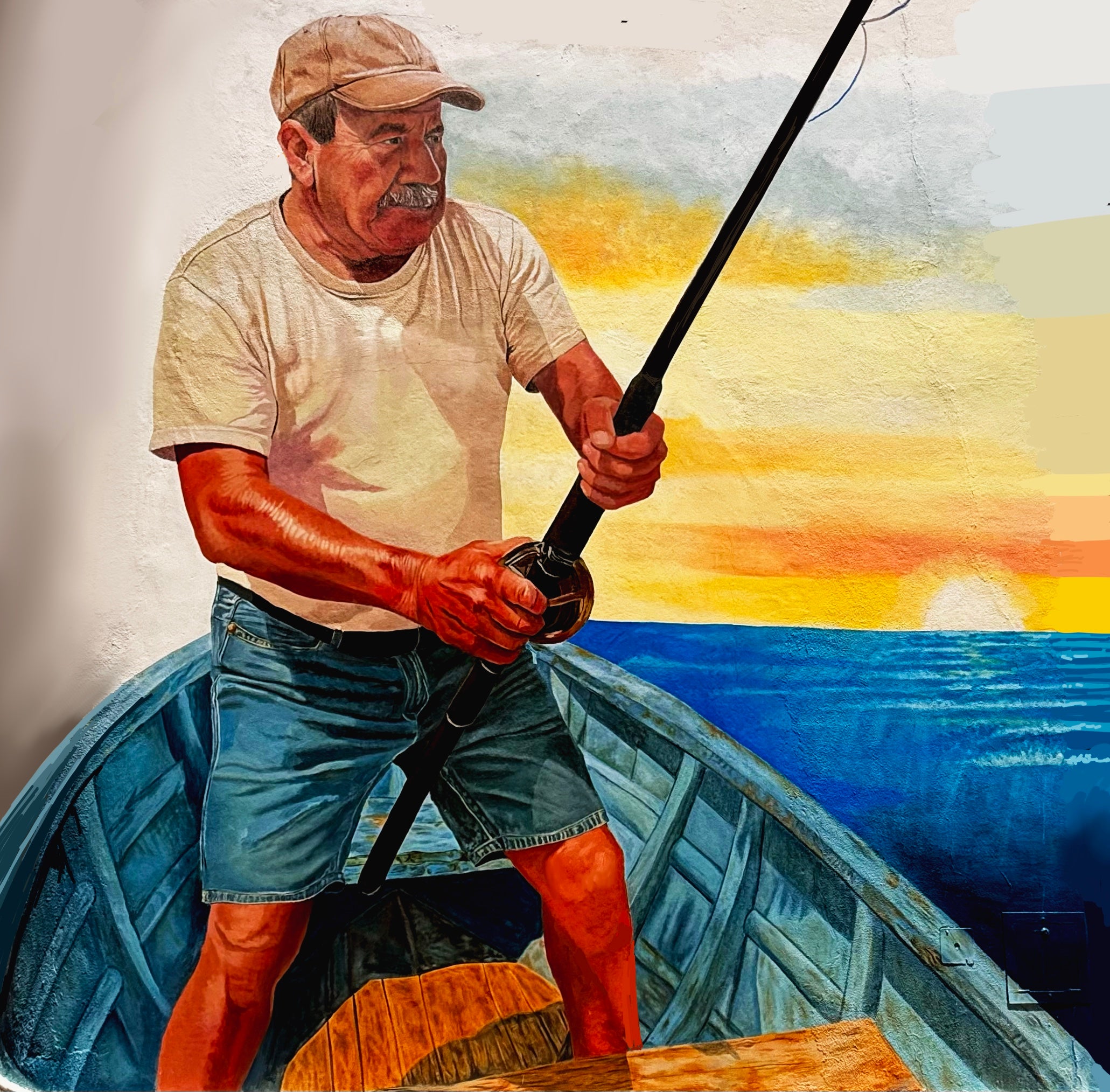 Print “Tarde de pesca”